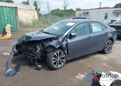 2017 Toyota Corolla Se from USA, damaged, VIN 2T1BURHE5HC792925